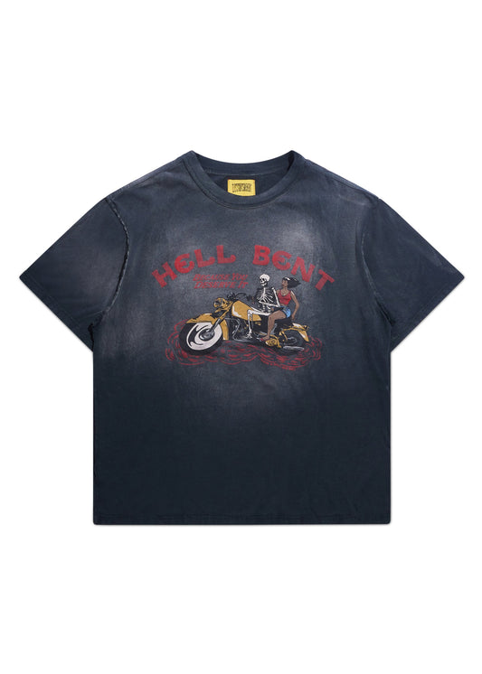 Hell Bent Tee - Vintage Black