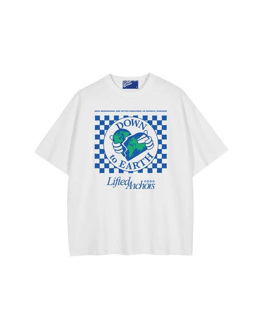 "Down To Earth" Tee (White)