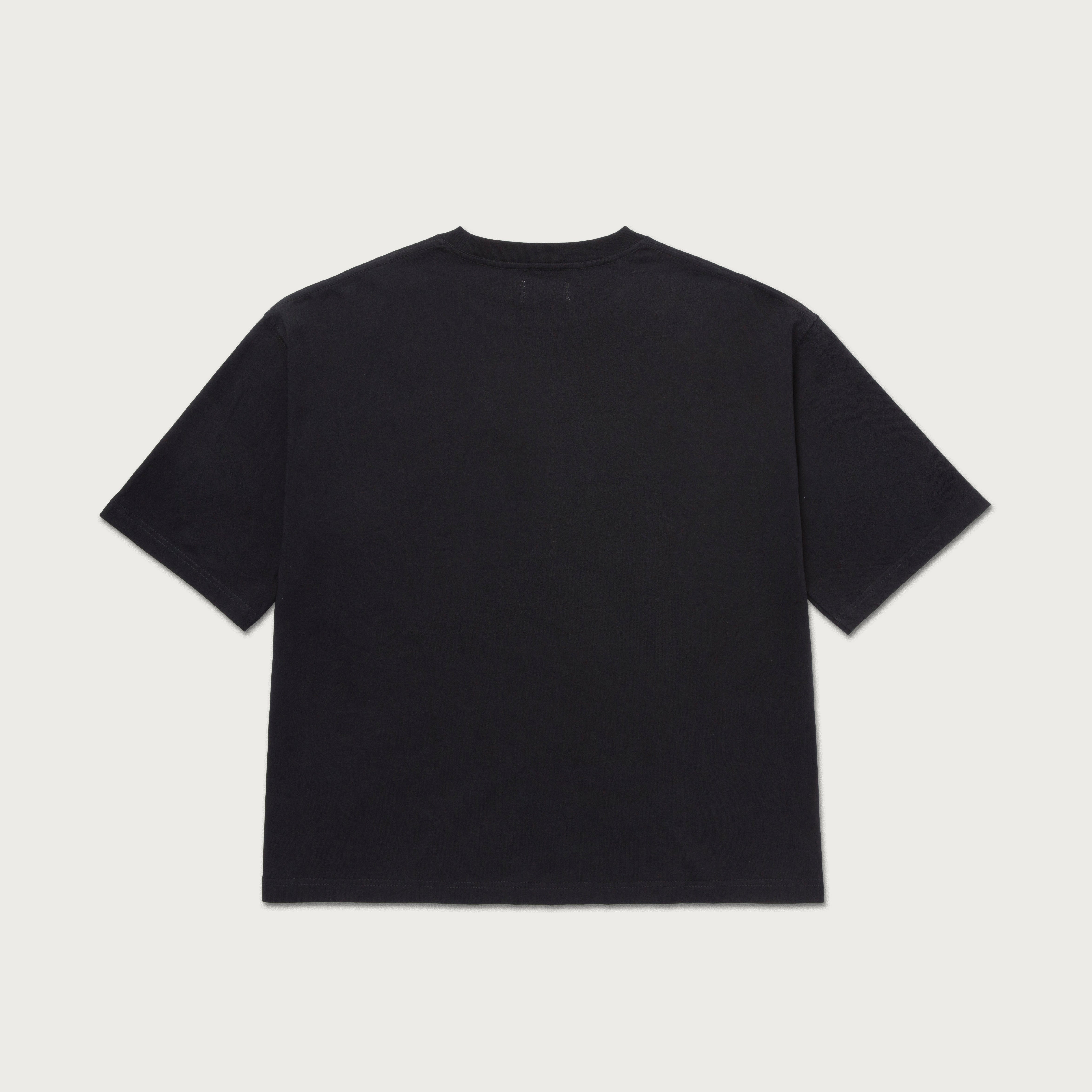 Embroidery Box T-Shirt - Black