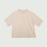 Embroidery Box T-Shirt - Bone