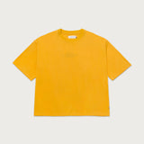 Embroidery Box T-Shirt - Yellow