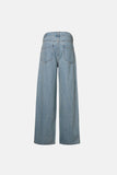 BAGGY PLEATED DENIM