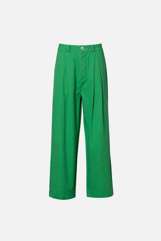 BIG PLEATS CHINO PANT