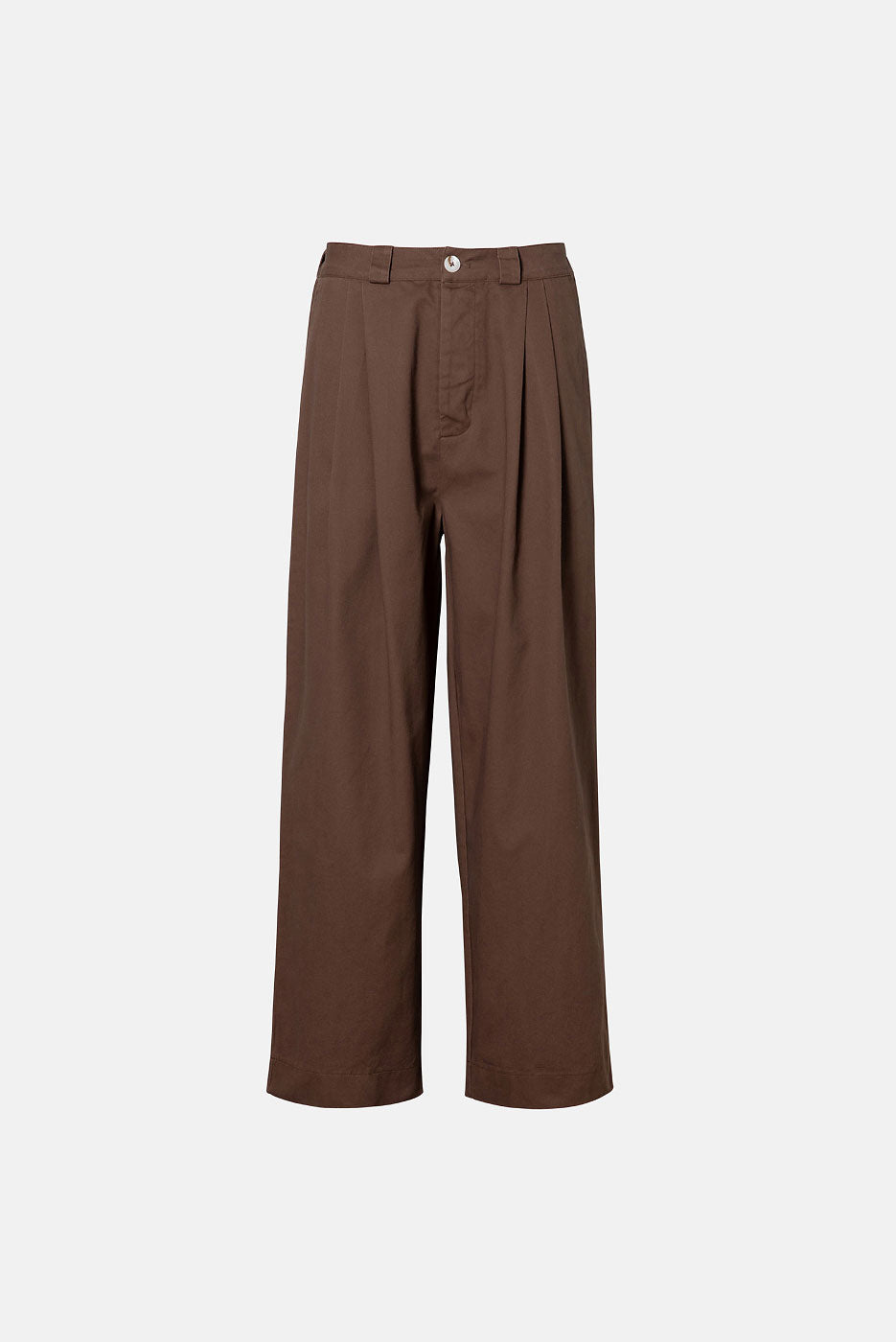 BIG PLEATS CHINO PANT