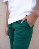 EPTM PAINT SNAP FLARED PANTS - HUNTER GREEN