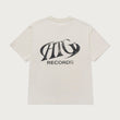 HTG Records Oval Logo Tee - Cream