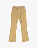 PERFECT FLARE SWEATPANTS-TAN