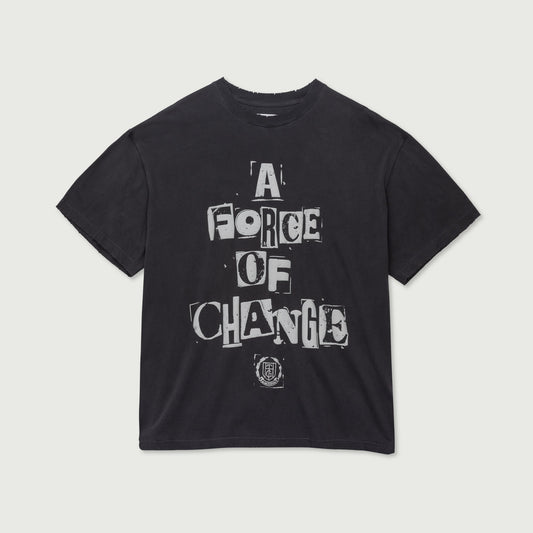 A Force Of Change T-Shirt - Black