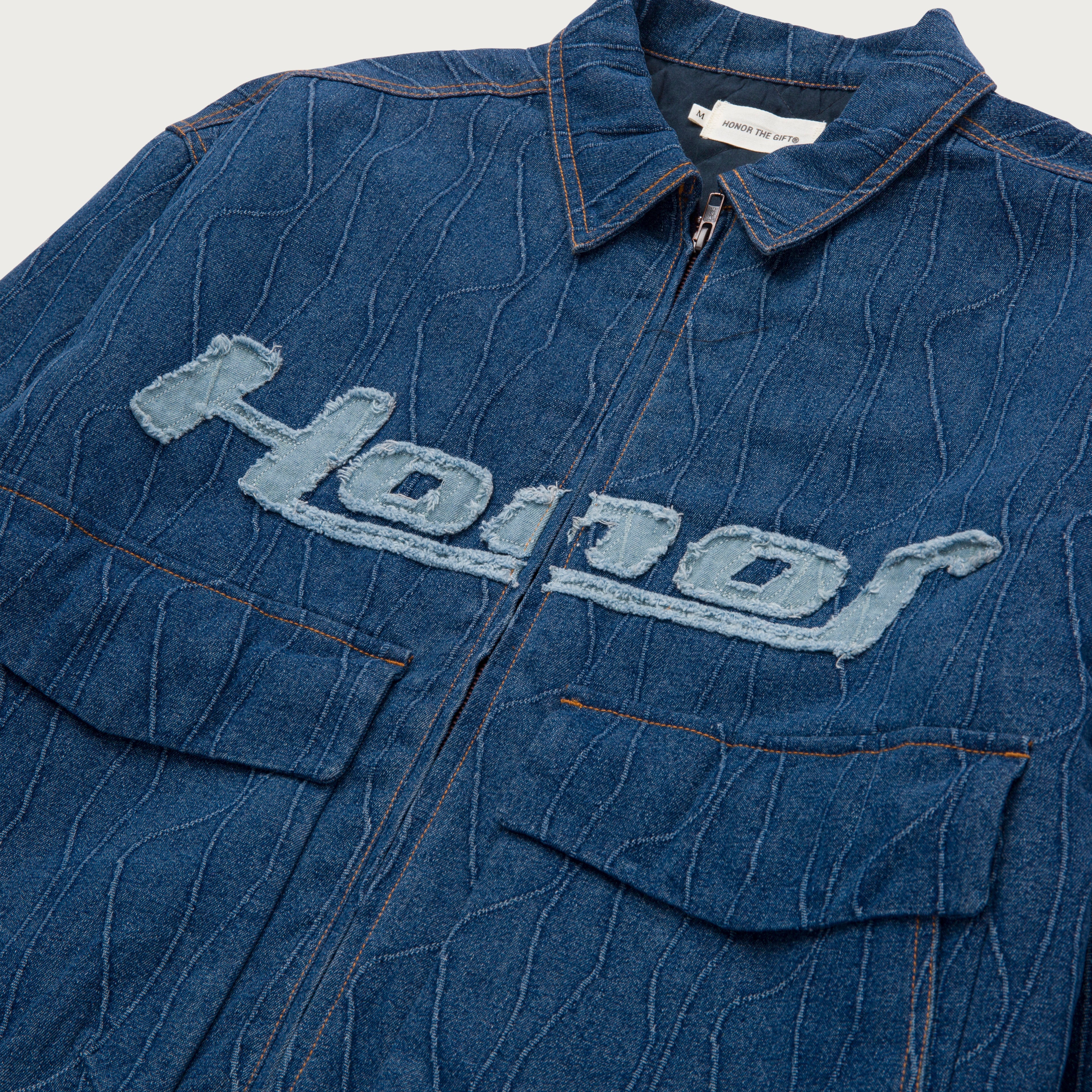 Frequency Denim Jacket - Indigo