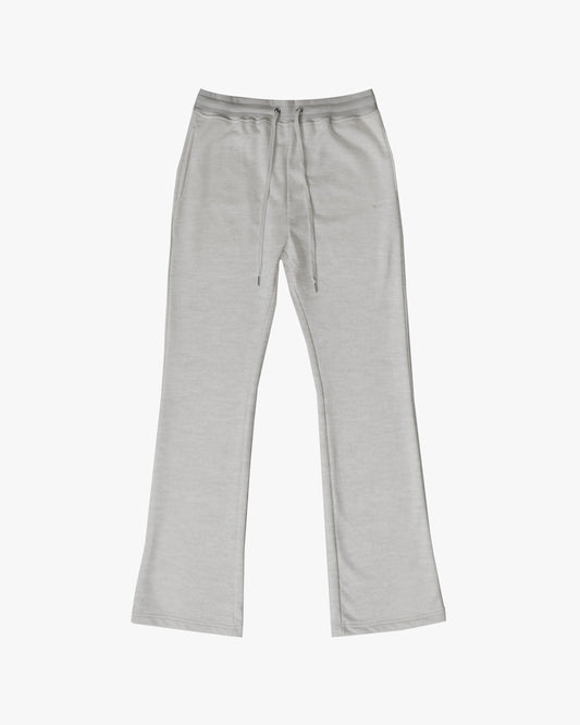 BIG N TALL PERFECT FLARE SWEATPANTS-HEATHER GREY