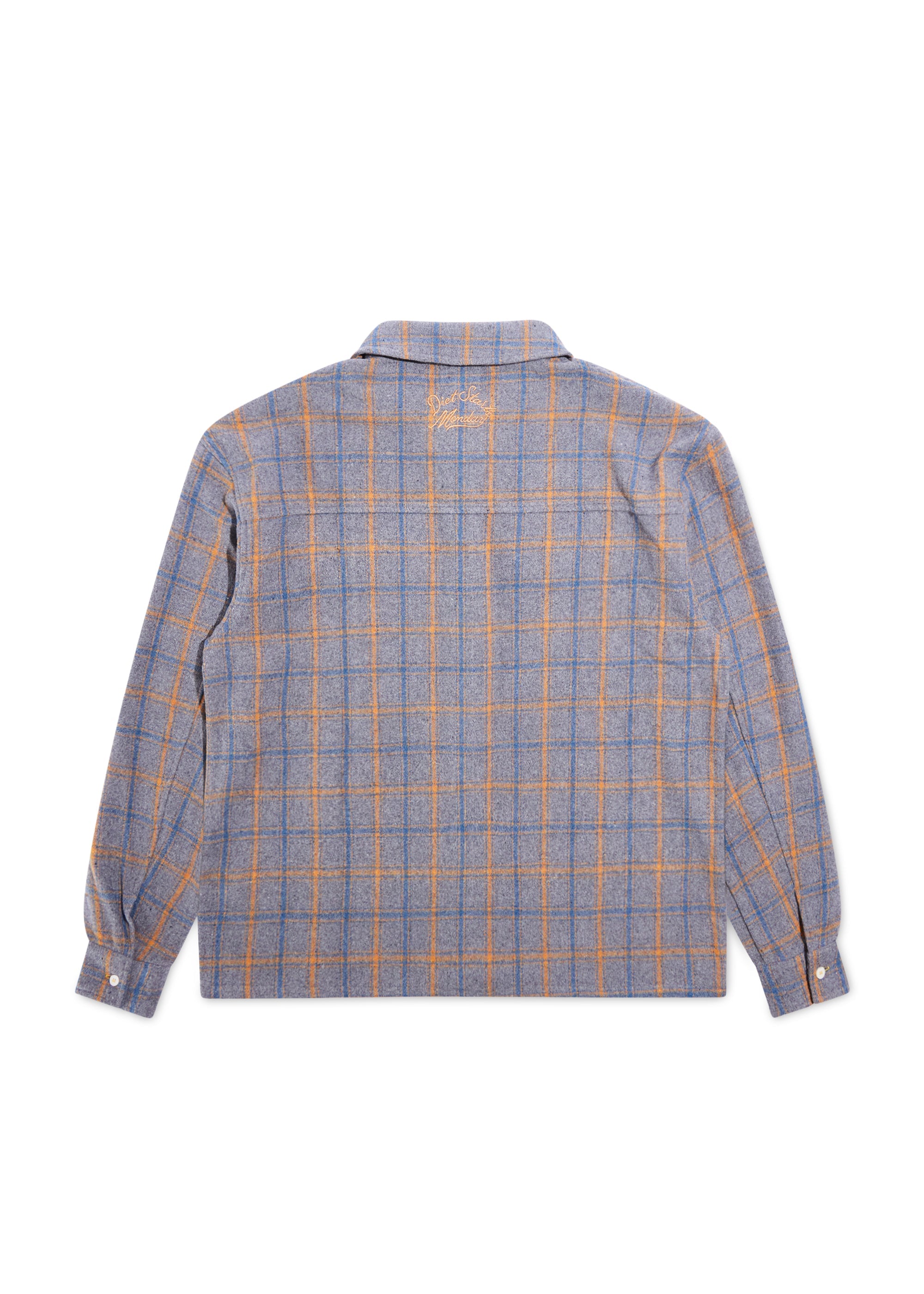 DSM Flannel - Grey/Yellow