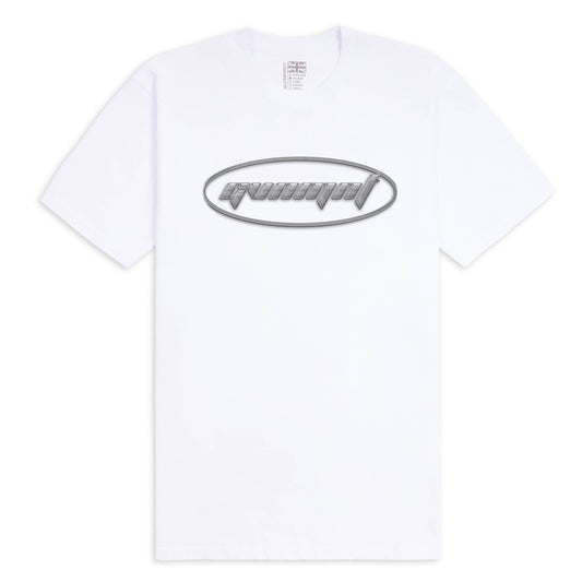 Chrome Dome Tee - White