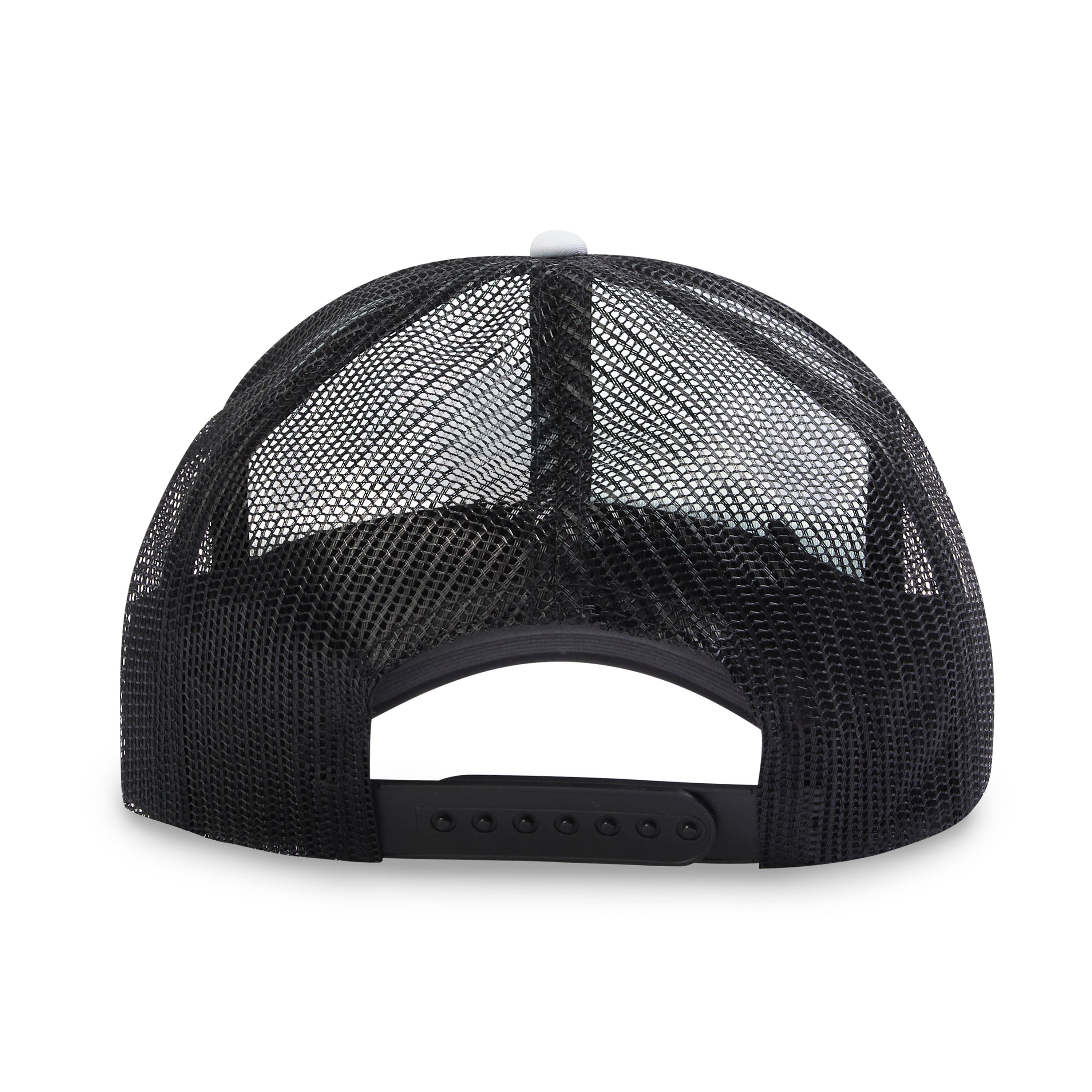 Chrome Dome Trucker - Black / White