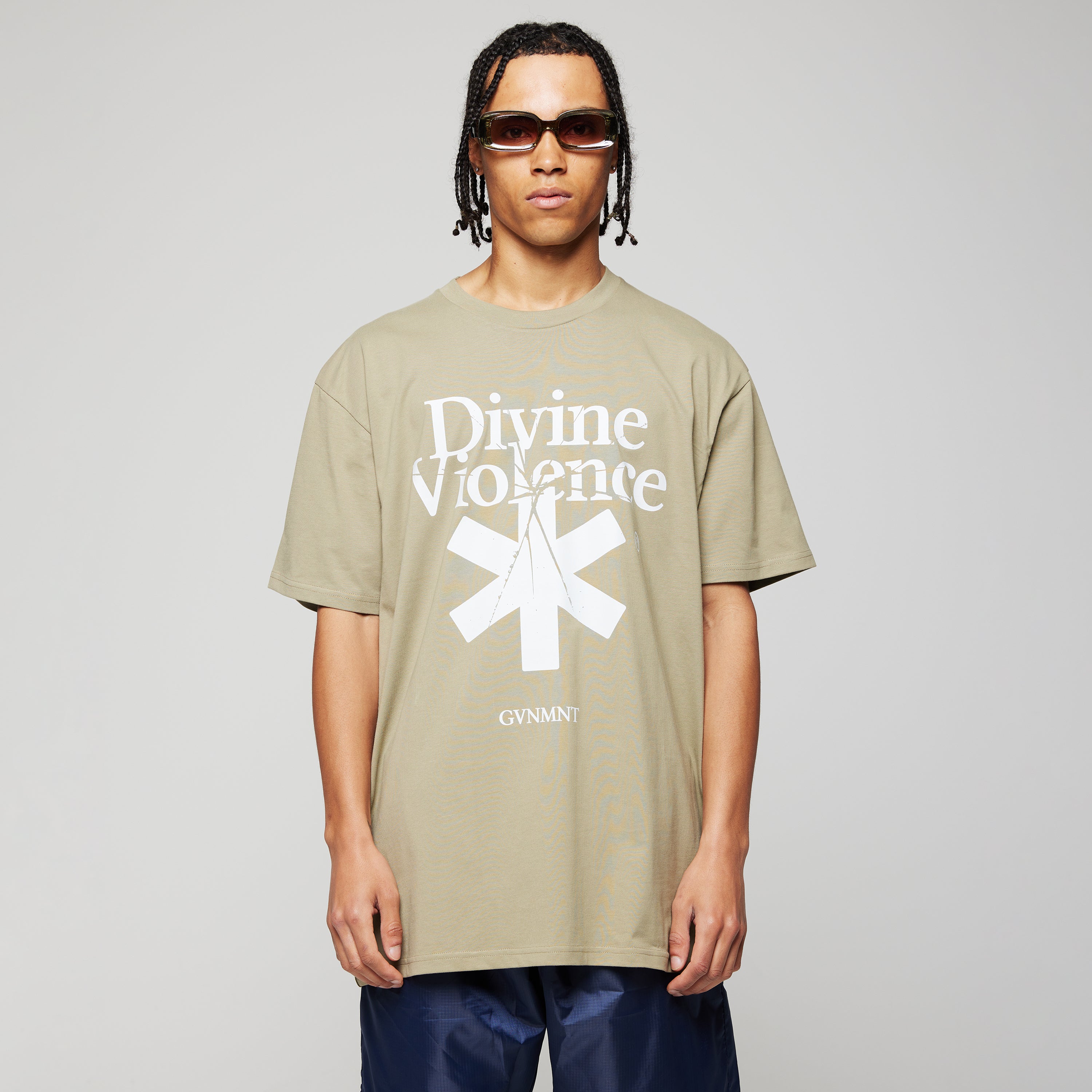 Divine Violence Tee - Safari