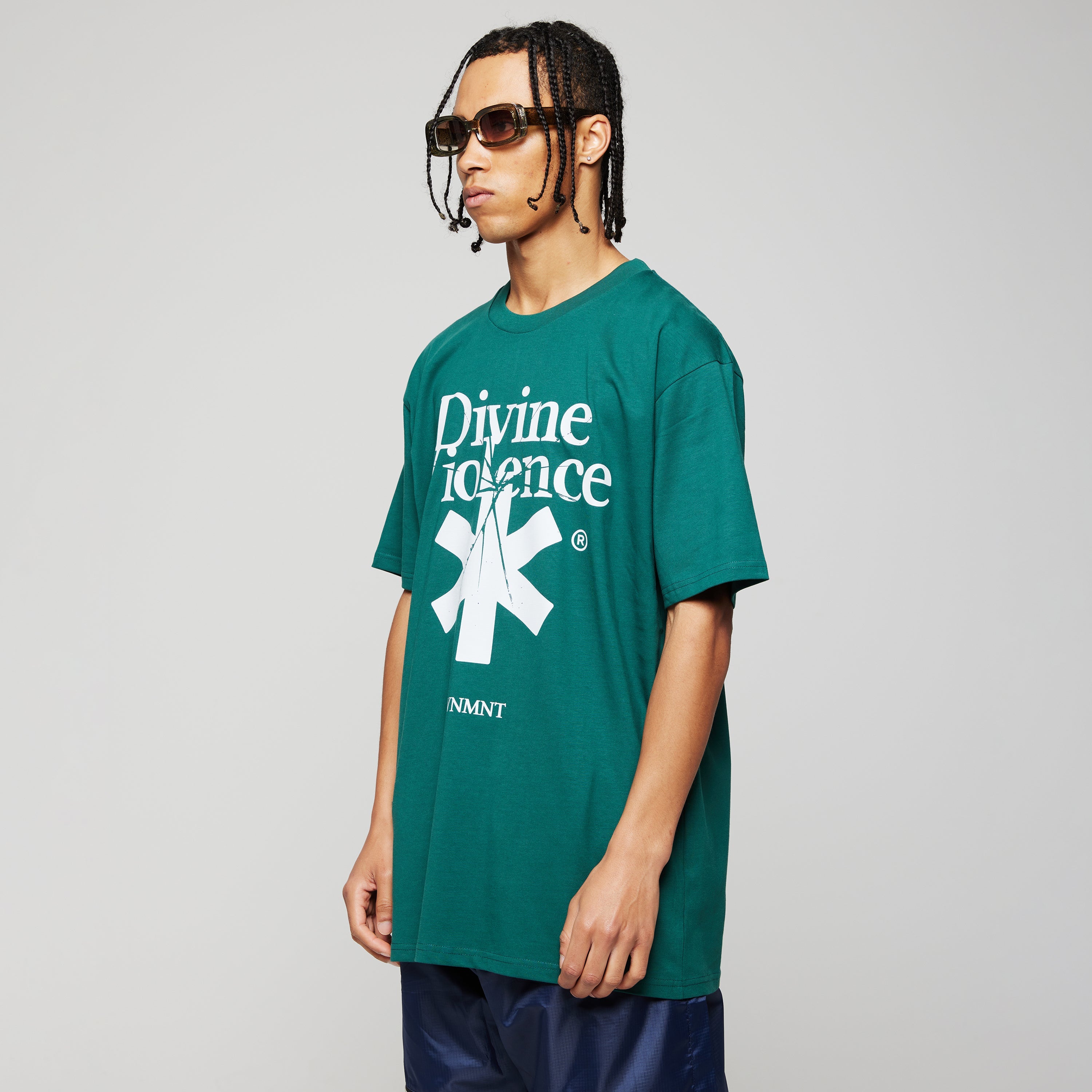 Divine Violence Tee - Jade