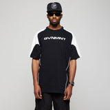 Racer Tee - Black / White