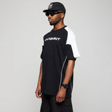 Racer Tee - Black / White