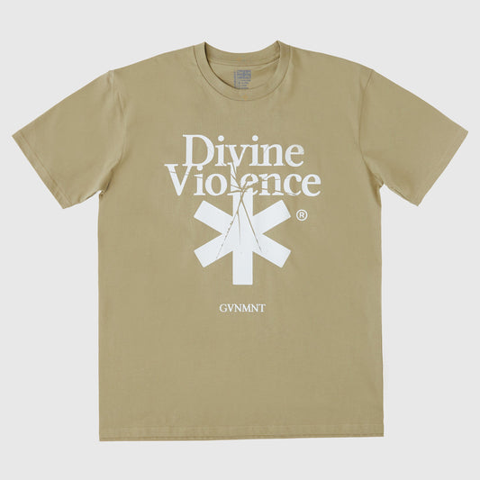 Divine Violence Tee - Safari