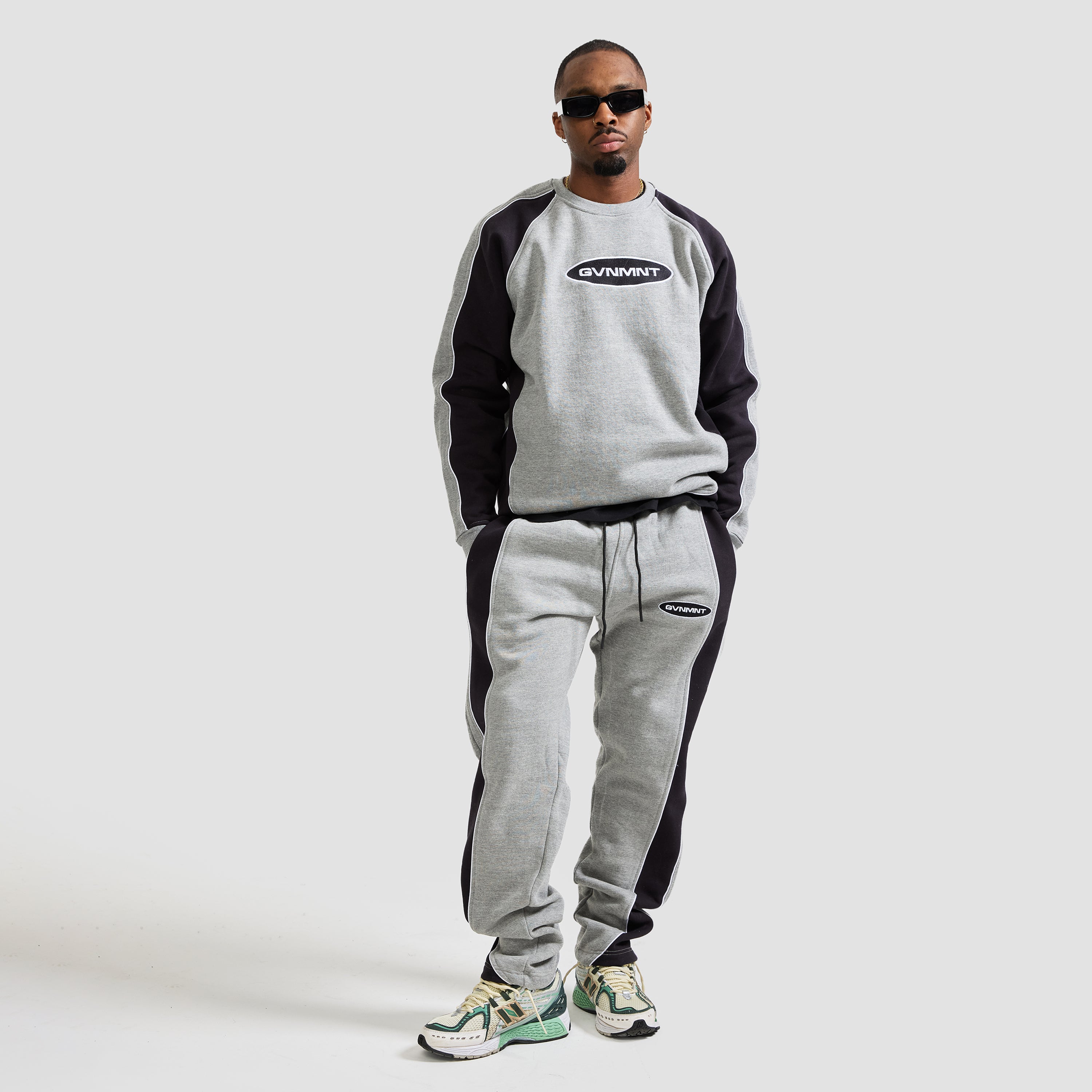 2TONE Panelled Trackpant