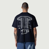 Htg Records Tee - Black