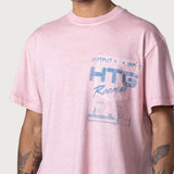 Htg Records Tee - Pink