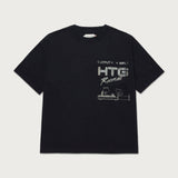 Htg Records Tee - Black