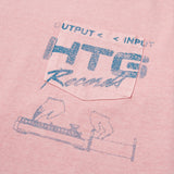 Htg Records Tee - Pink