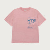 Htg Records Tee - Pink