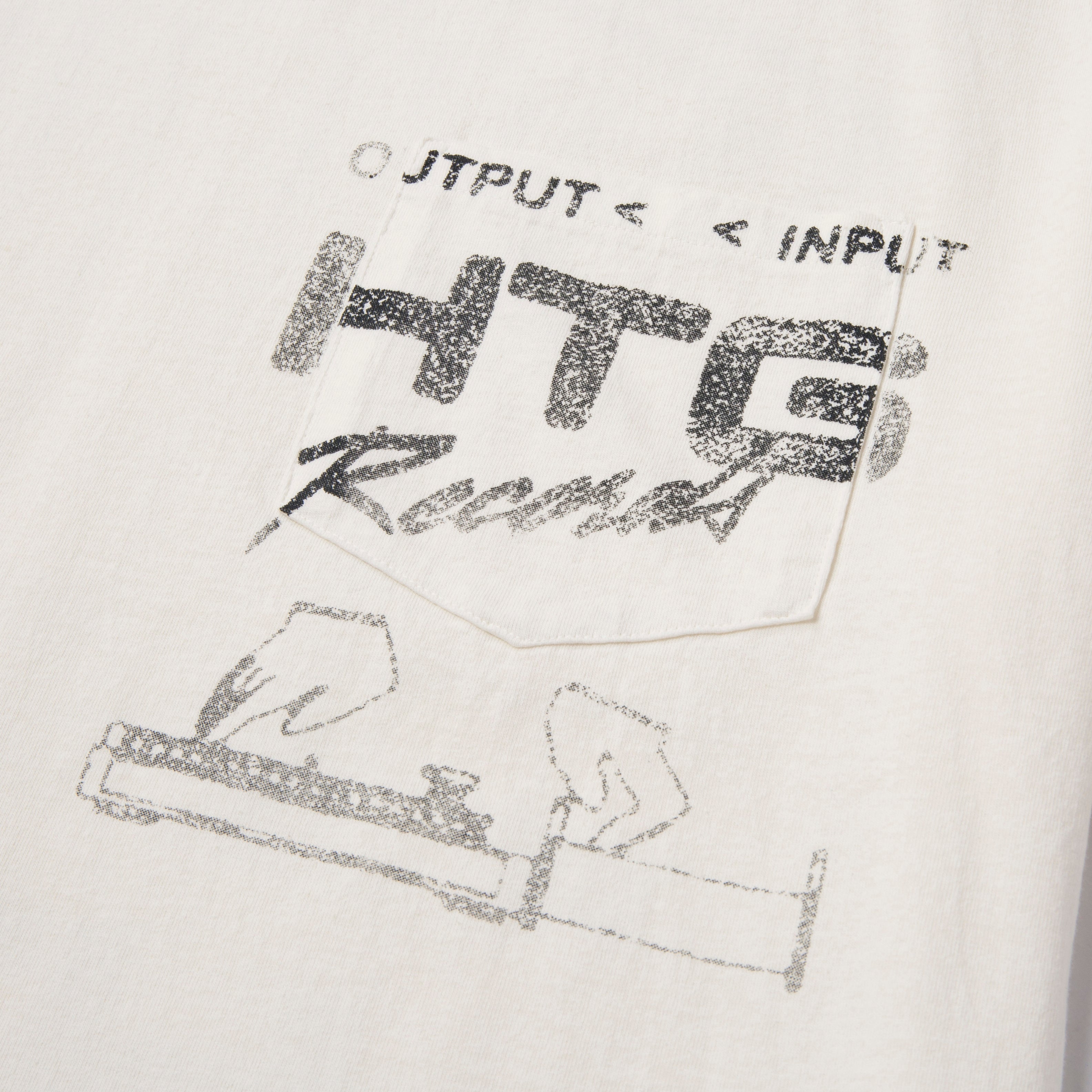 Htg Records Tee - White