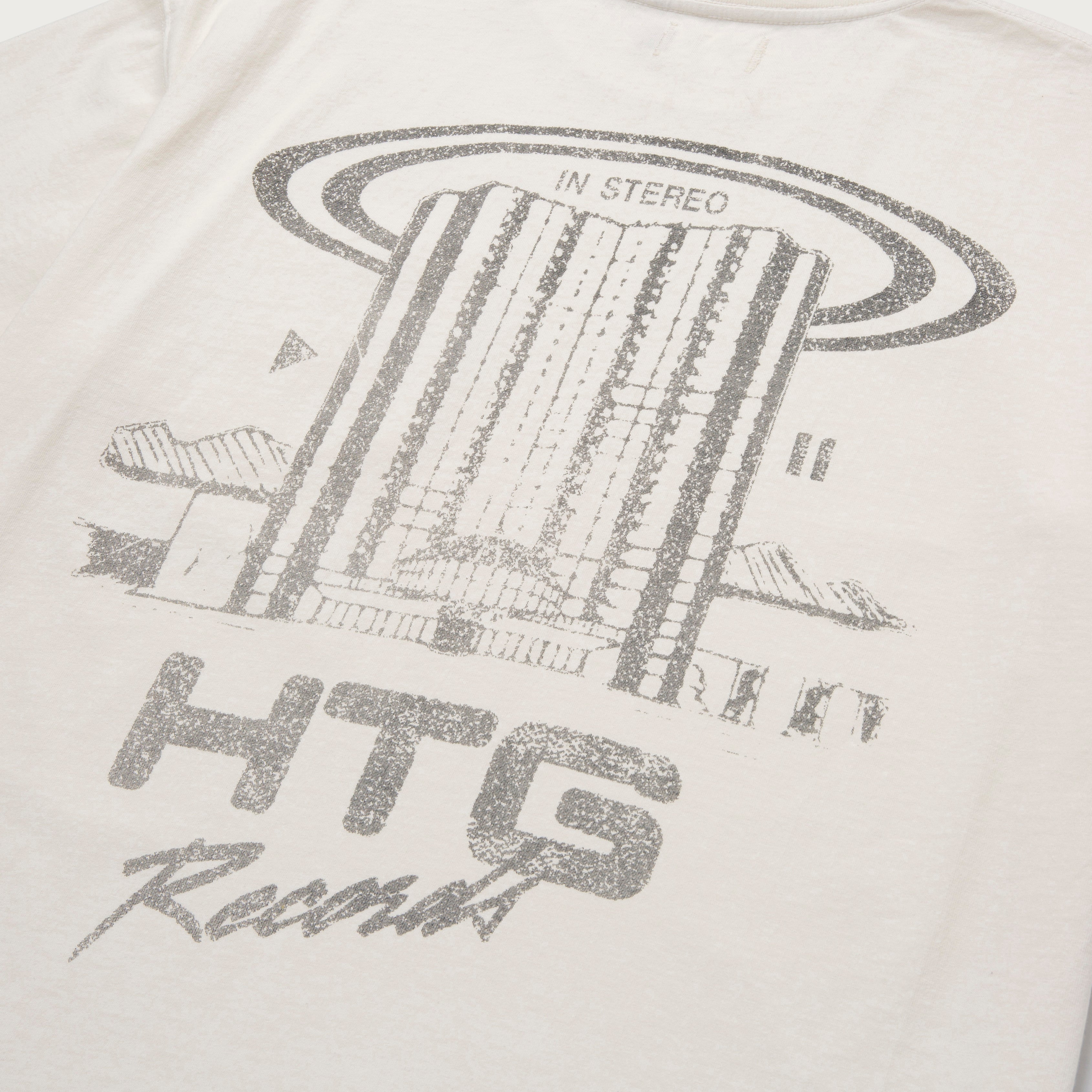 Htg Records Tee - White