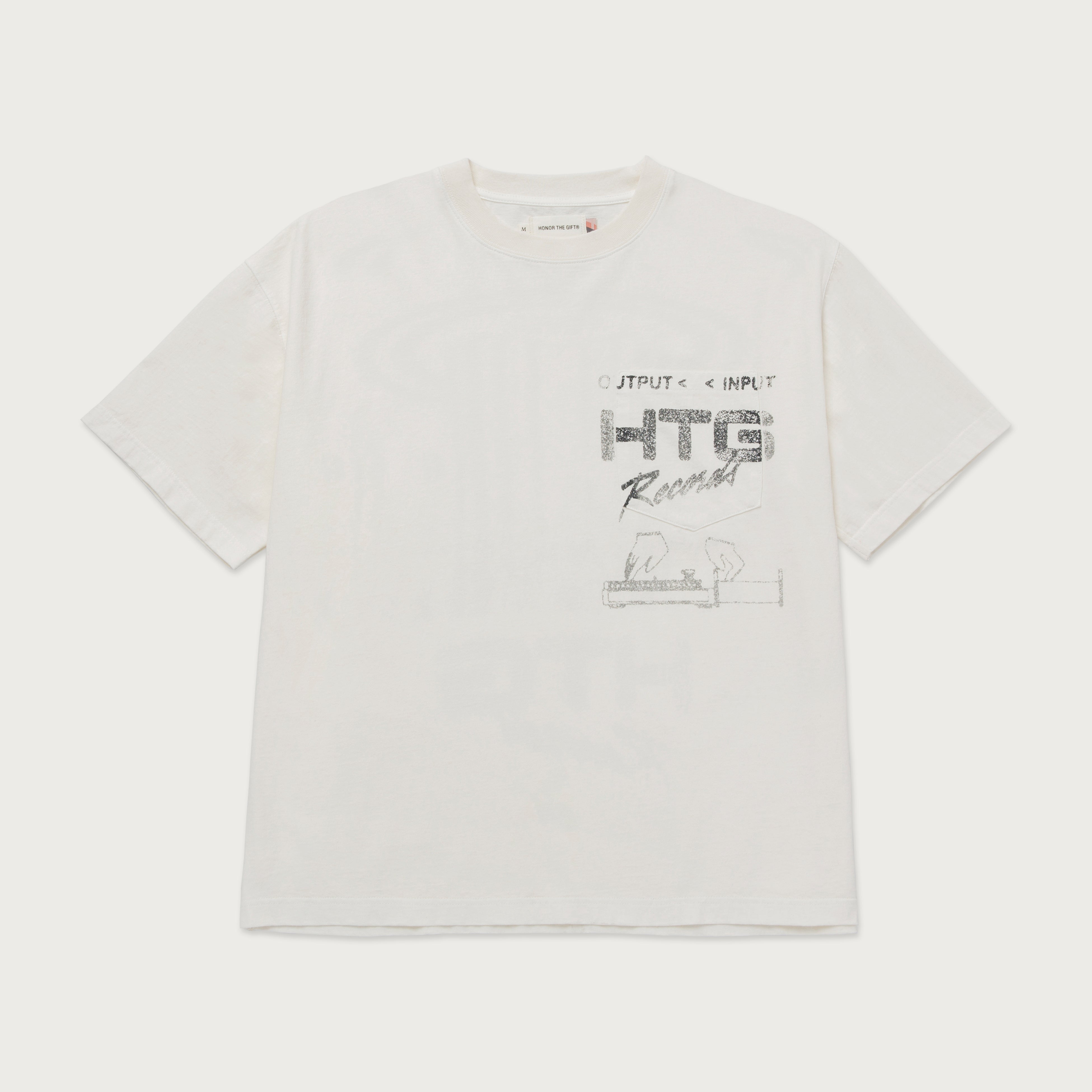 Htg Records Tee - White