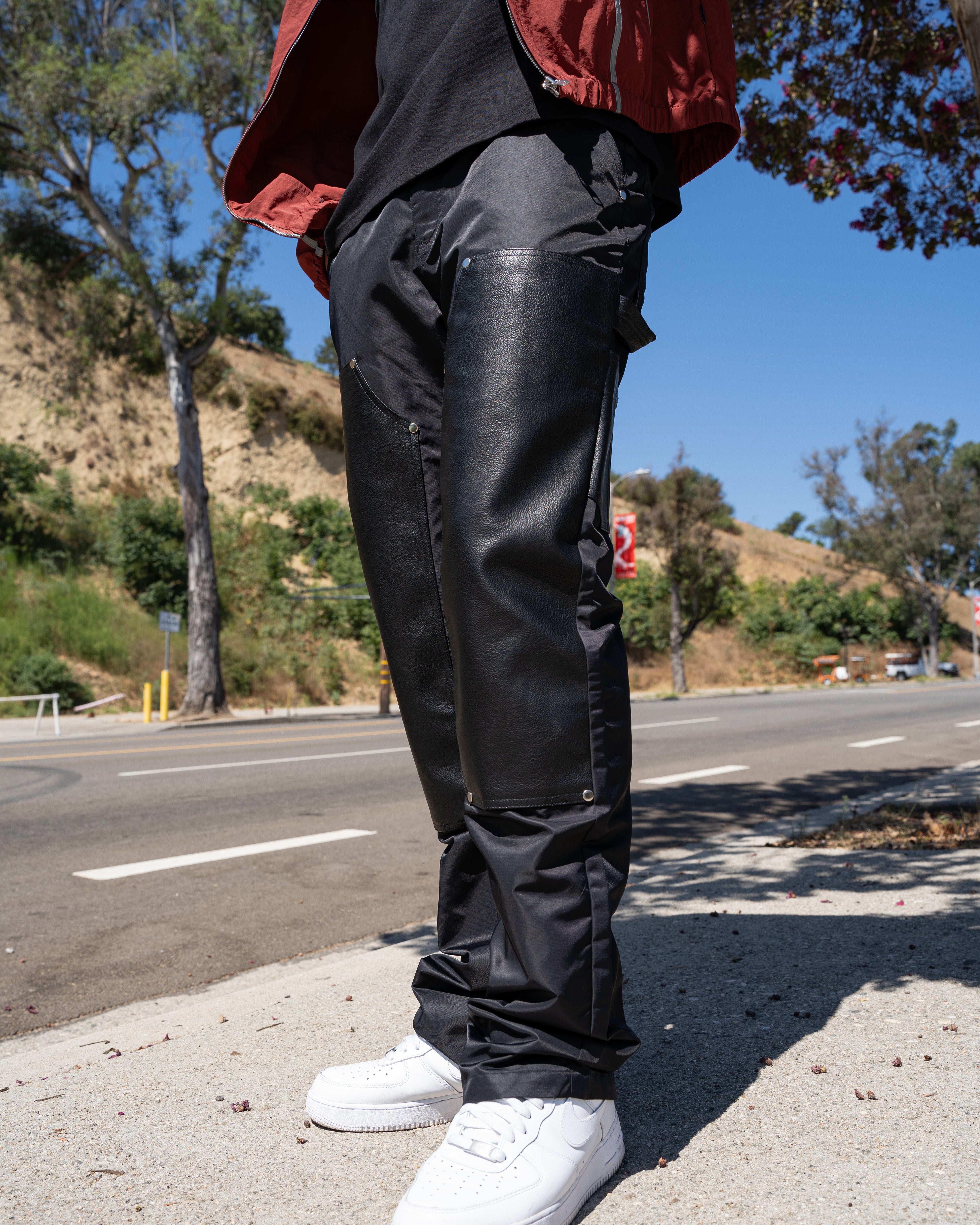 EPTM ARLO CARPENTER PANTS - BLACK