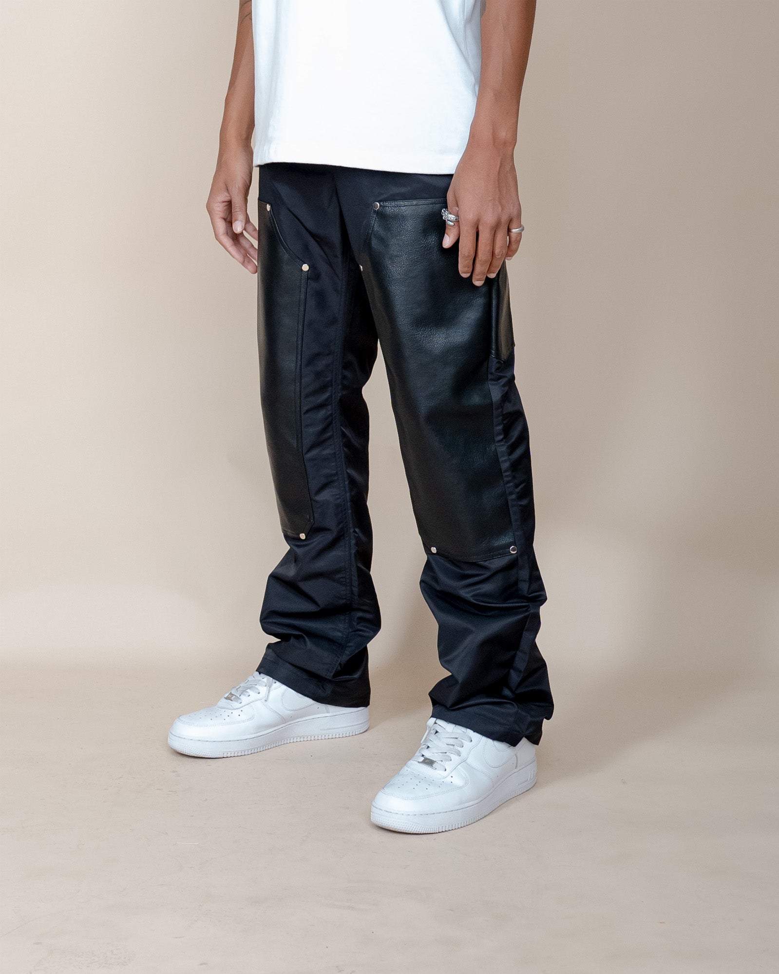 EPTM ARLO CARPENTER PANTS - BLACK