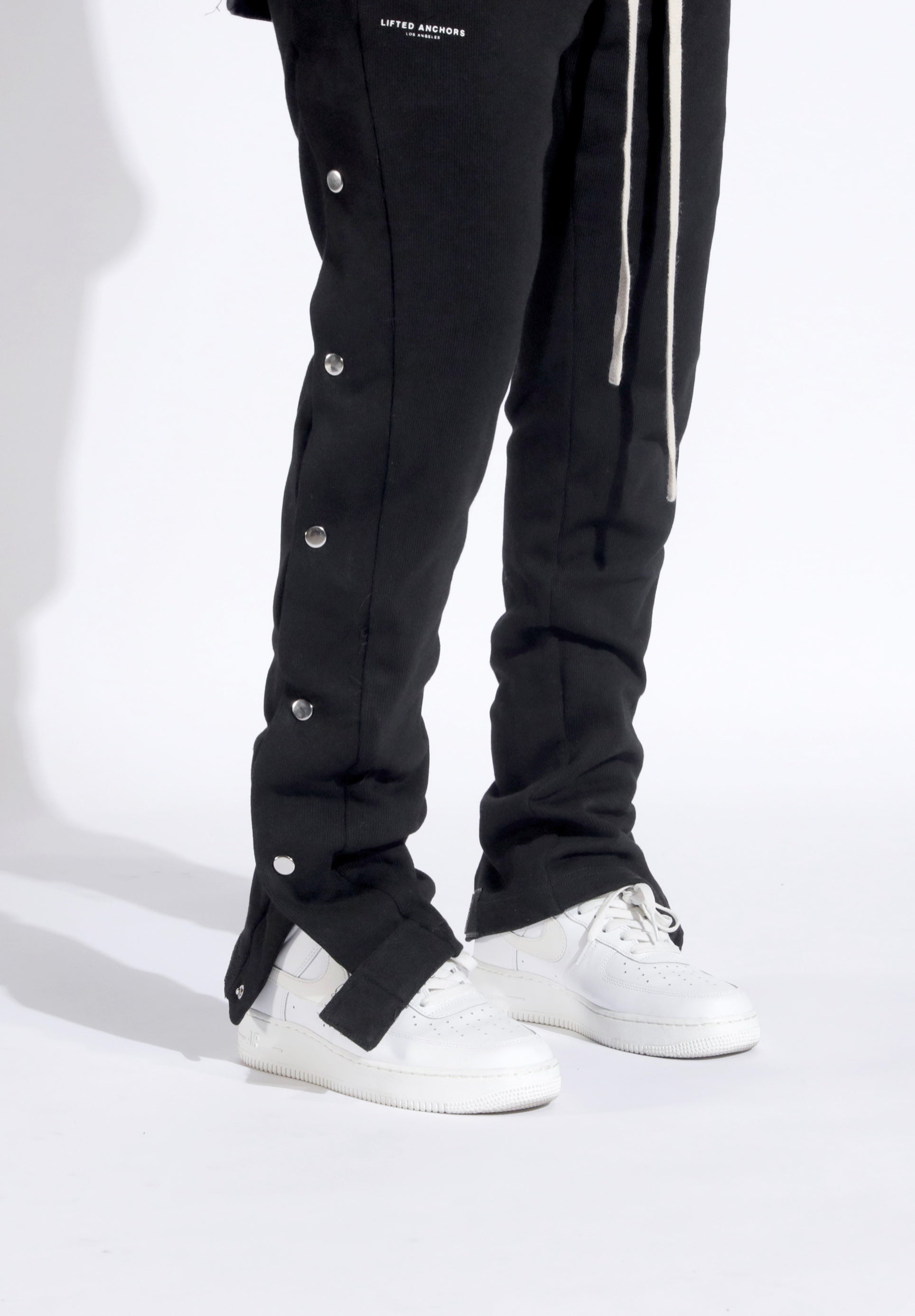 Altitude Snap Sweat Pants (Jet Black)