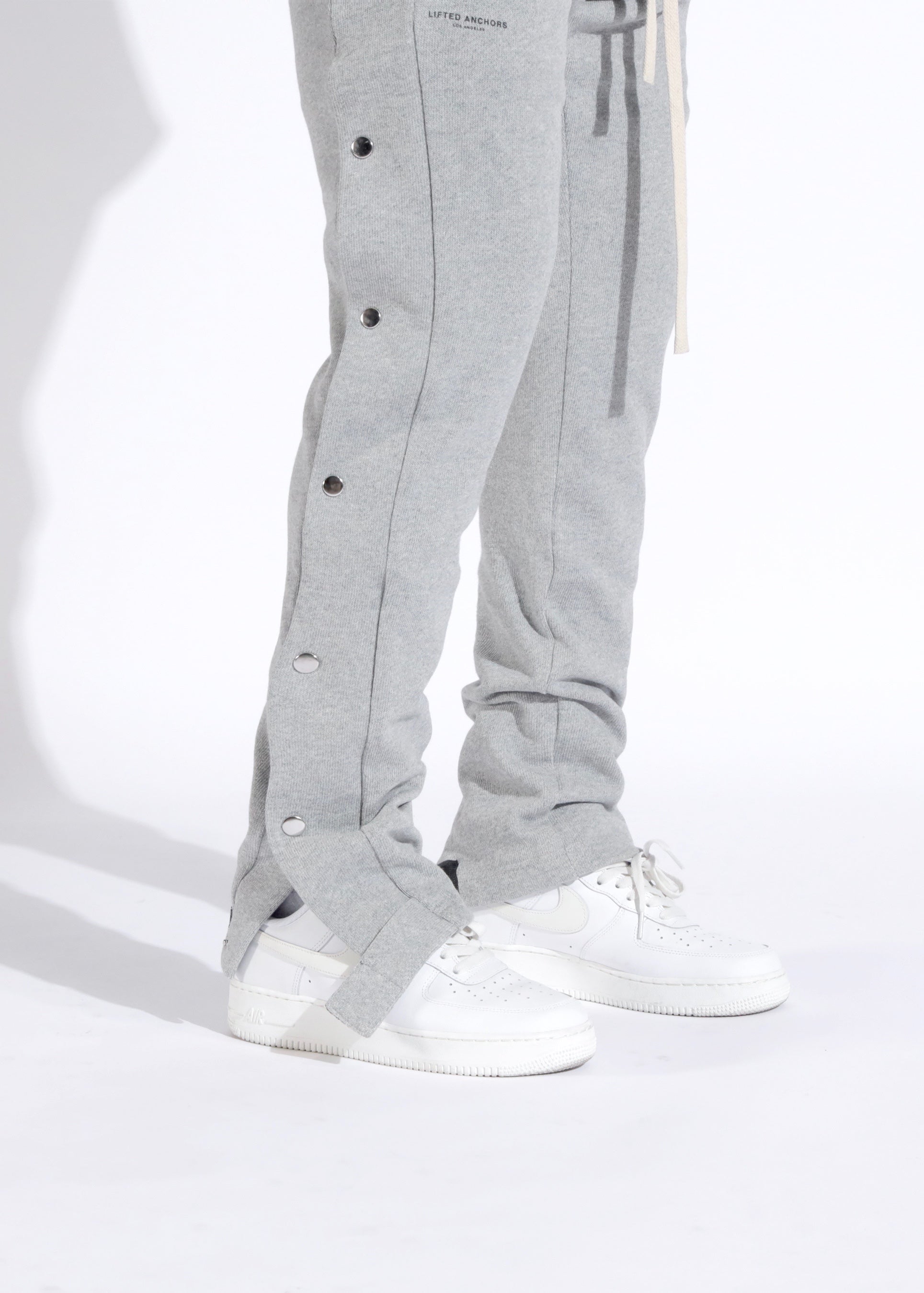 Altitude Snap Sweat Pants (Peppered Grey)