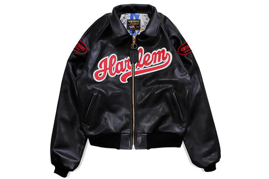 VANSON LEATHERS | HARLEM BOMBER JACKET | 4-12 WEEKS PRODUCTION