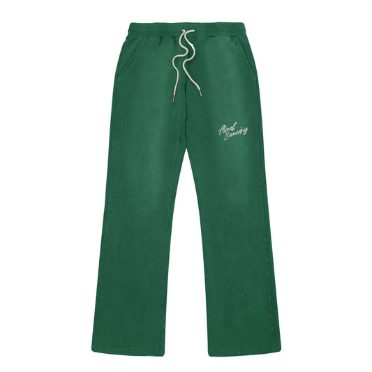 Signature Sun Faded Flare Sweatpant (Green)