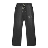 Signature Sun Faded Flare Sweatpant (Black)