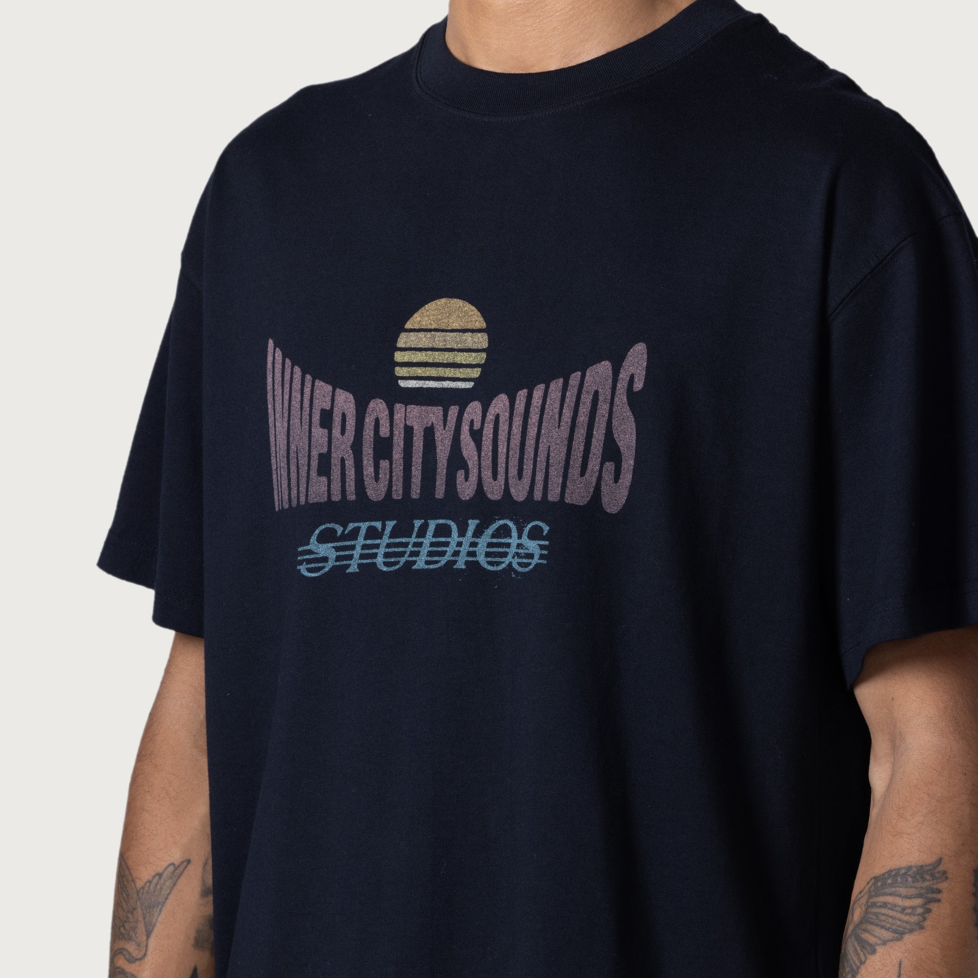 Inner City Sounds Tee - Black