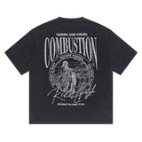 Combustion Washed Printed Tee