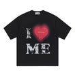 Heart Print Heavyweight Tee