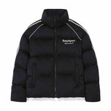 Lace Patchwork Sport Down Jacket