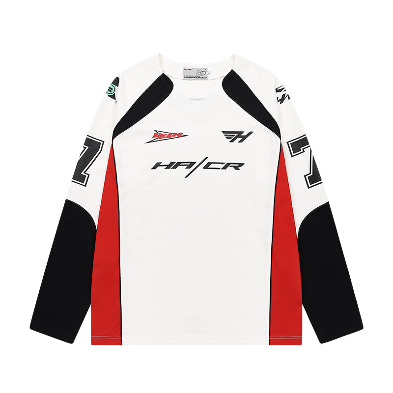 Racing Print Jersey Tee