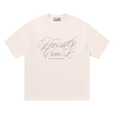 Cursive Logo Suede Tee