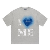 Heart Print Heavyweight Tee