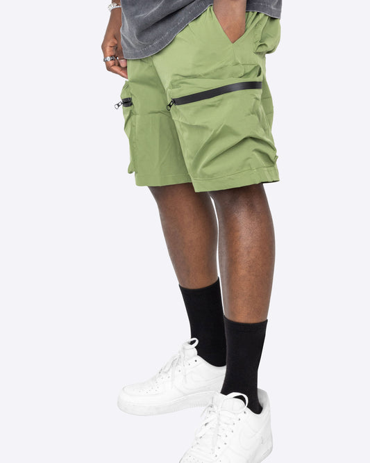 EPTM COMBAT CARGO SHORTS-GREEN