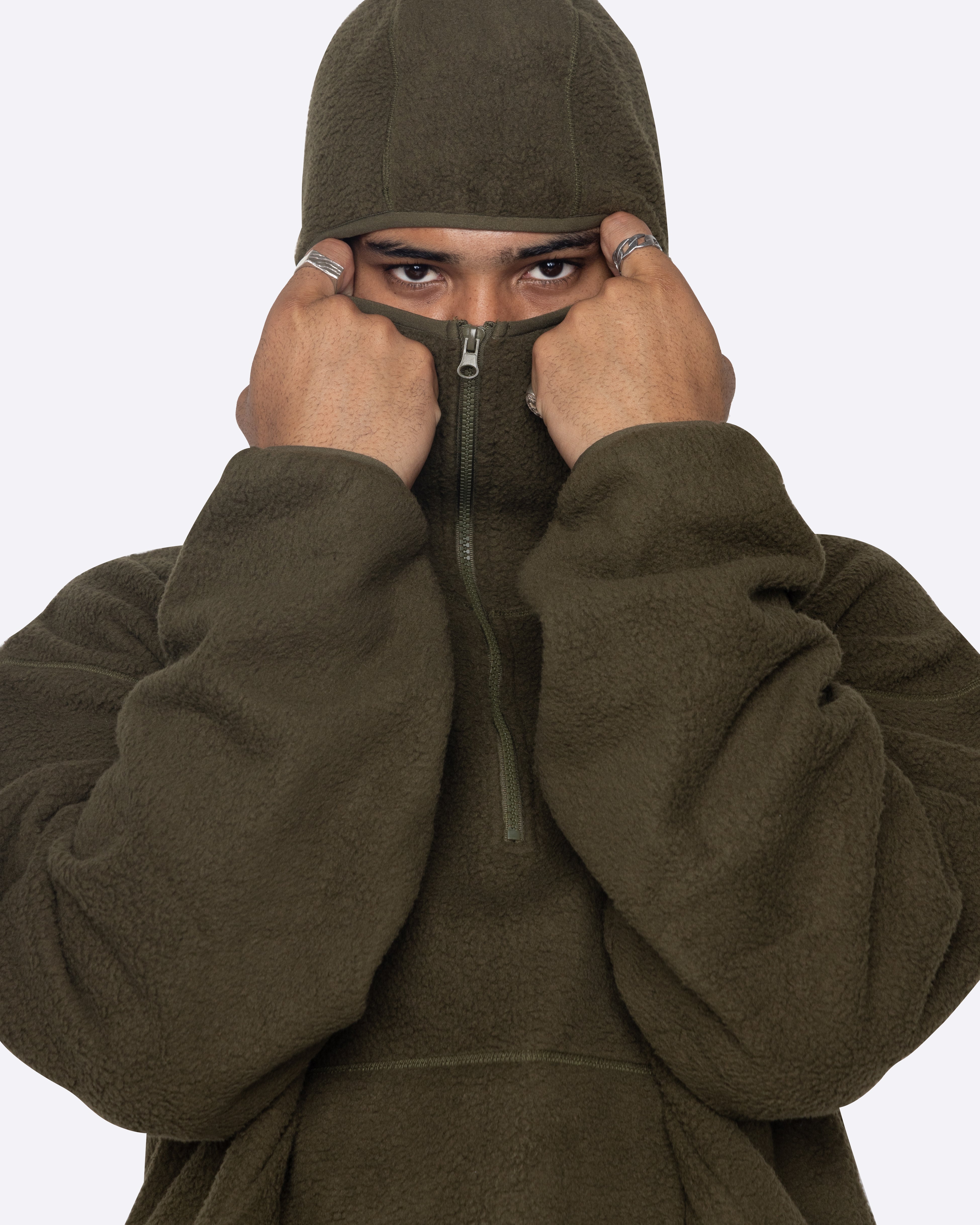 EPTM POLAR HOODIE-OLIVE