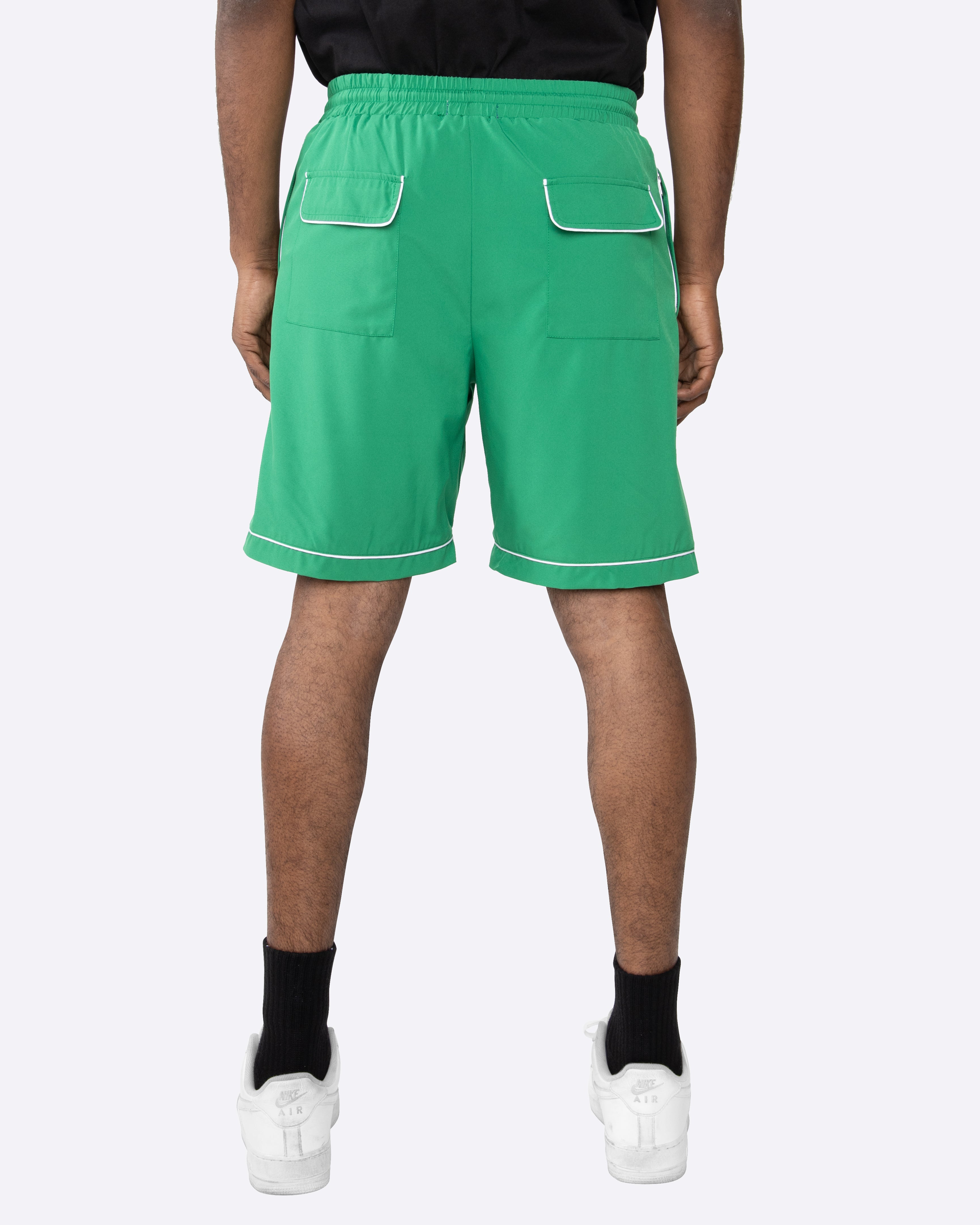 EPTM PIPING SHORTS-GREEN