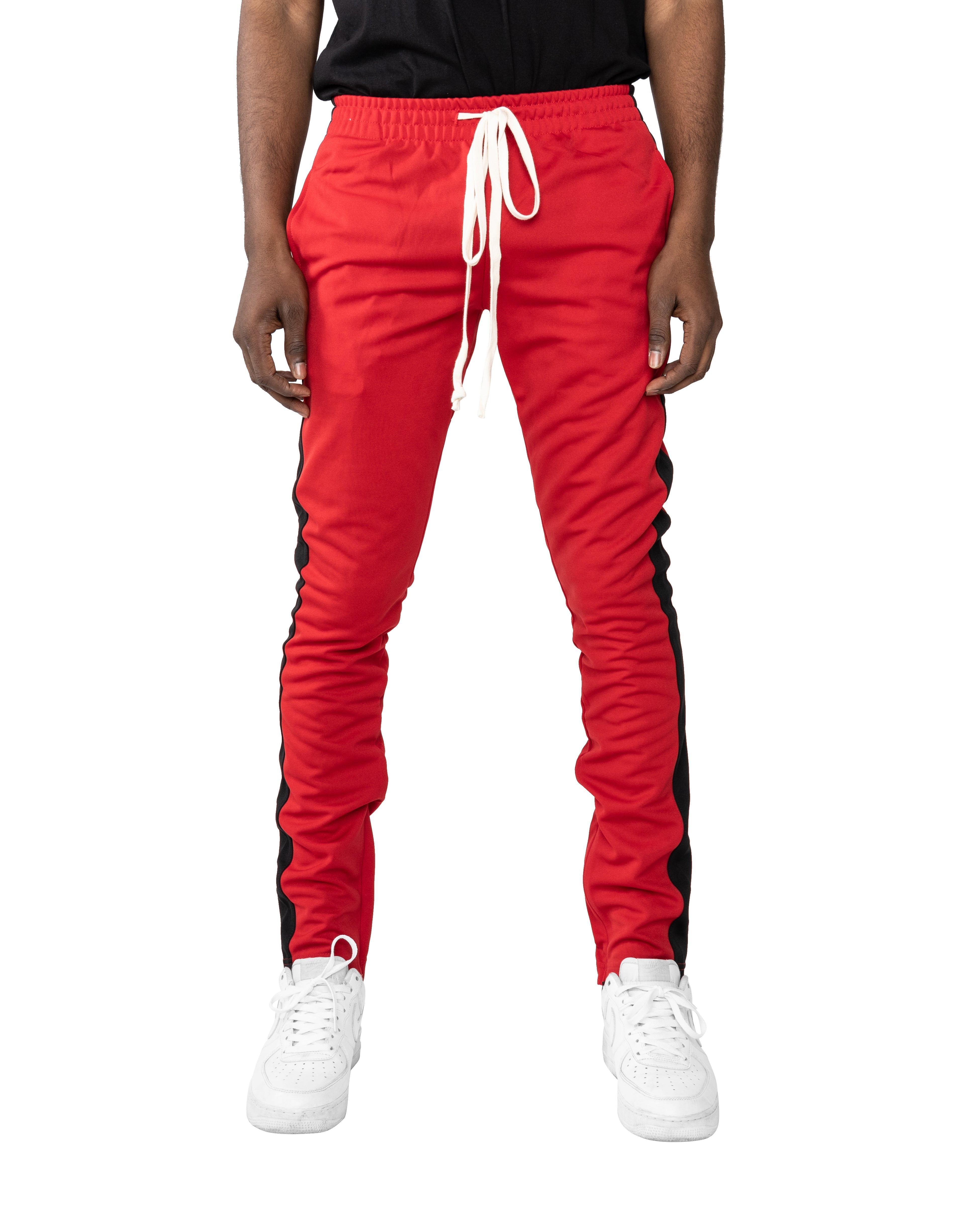 EPTM TRACK PANTS-RED/BLACK