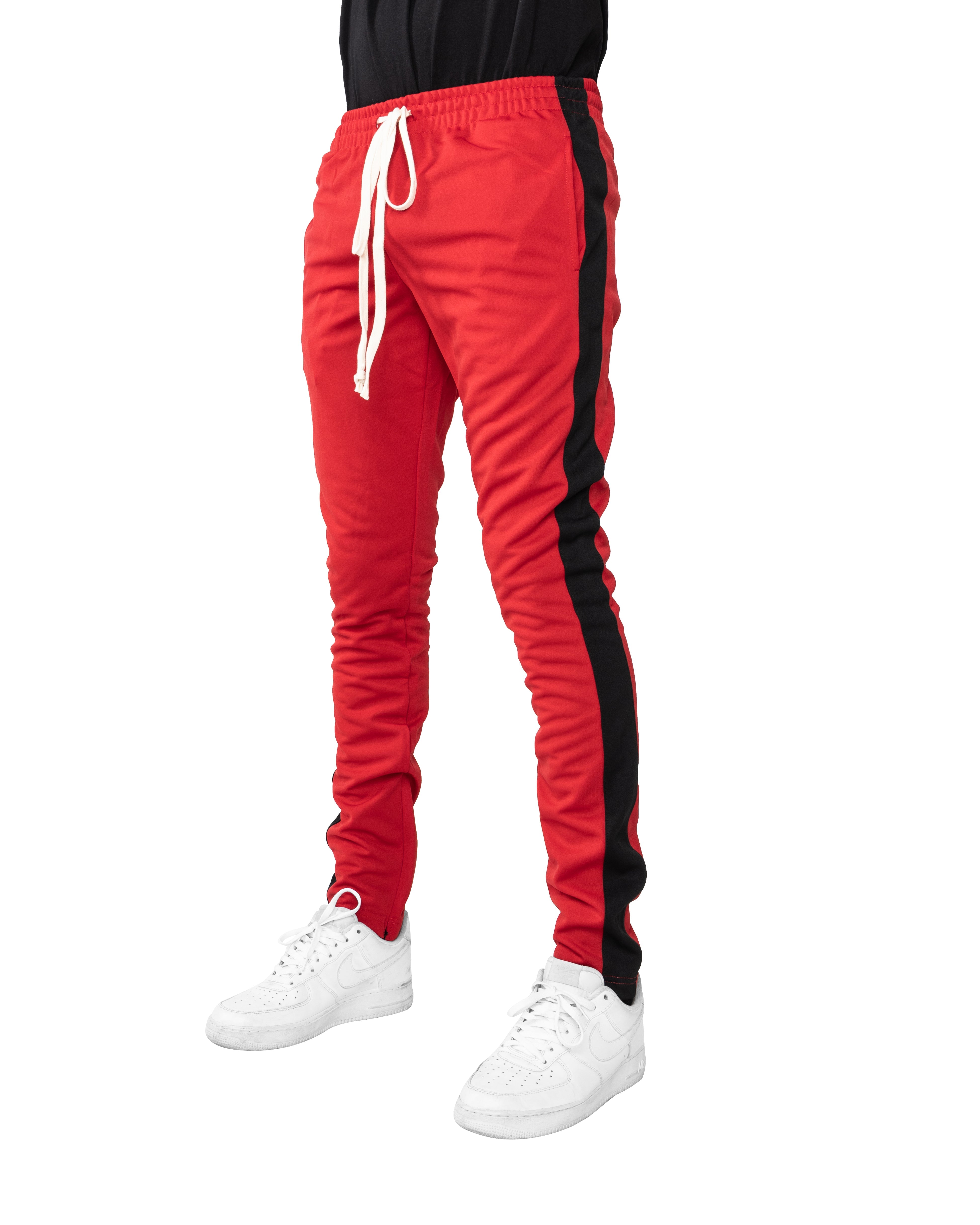 EPTM TRACK PANTS-RED/BLACK